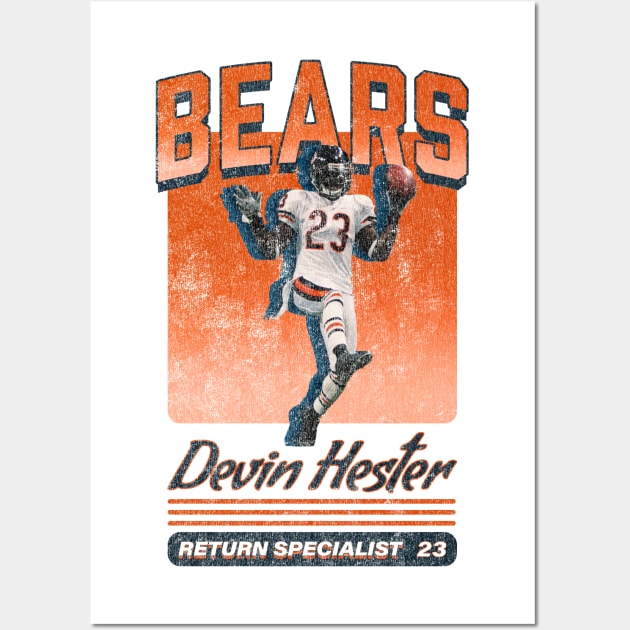 Devin Hester 01 Wall Art by KC Designs